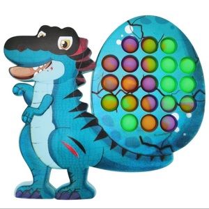 New Jumbo Dinosaur Pop Fidget Toy